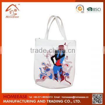 Fashion design foldable commercial promotional non-woven shopping bags