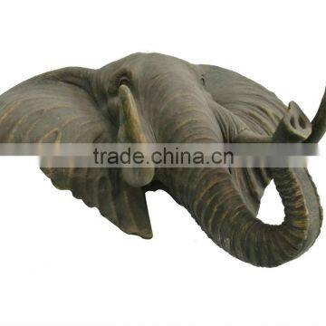 Elephant Resin Statues Polyresin Figurine Animal Decoration photo-6