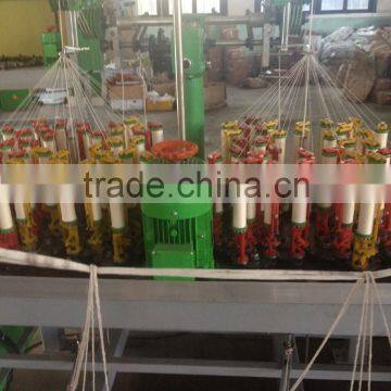 36 spindle 2head high speed round rope braiding machine