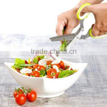 5-blades Herb Scissors- Premium Kitchen Shears With 5 Stainless Steel Blades photo-2