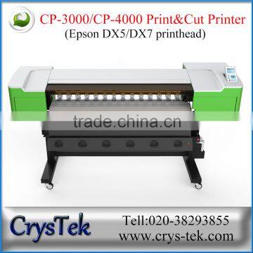 impresora eco solvente print and cut plotter from CrysTek