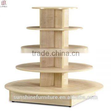 MDF, melamine, partical board, plywood wooden table top display stand