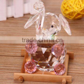 Animal Elephant Small Crystal Figurines for Gift photo-3