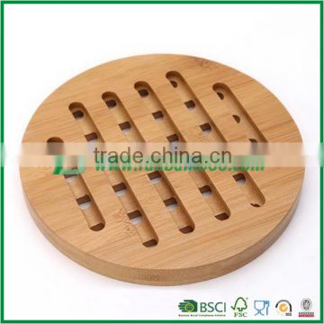 Natural Bamboo Pad Cup Dish Plate Bowls Mat Anti-hot Non-slip Pad