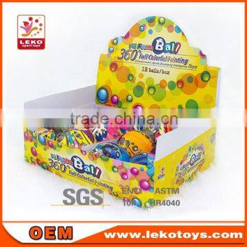 2.5 inch PU bouncing Ball for sales promotion
