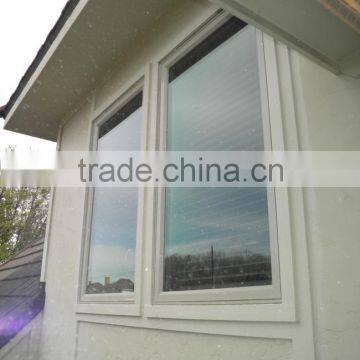 Franch style aluminum casement window in good heat insulation