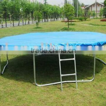 8FT Round Trampoline with rain cover and ladder