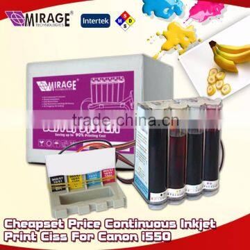 Cheapset Price Continuous Inkjet Print Ciss For Canon i550