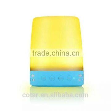 2016 AJ99 Wireless Touch Sensor Color Changing Led Table Desk Night Lamp With Portable Mini Speaker Bluetooth photo-6