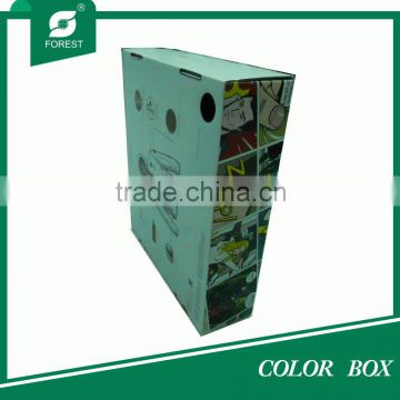 COLOR CARDBOARD BOX PACKAGING FOR T-SHIRT