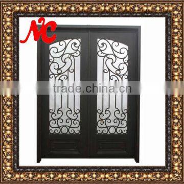 Wrought Iron Entrance Door