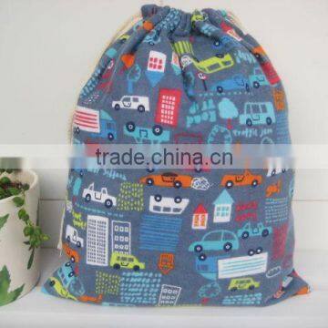cute animal printing drawstring bags custom bulk printing drawstring bag