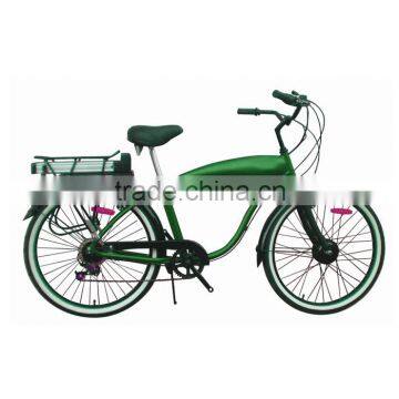 26" beach cruiser bicycle with steel frame/adult chopper bicycle beach cruiser