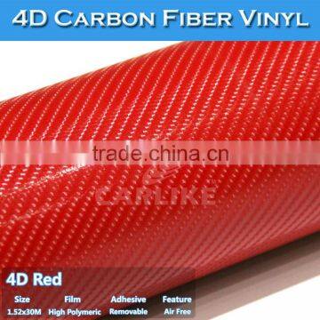 4D Carbon Fiber Self Adhesive Vinyl Rolls Wholesale photo-3