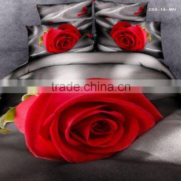 2014 hot sale 3D textile printed bedding set china manufacture