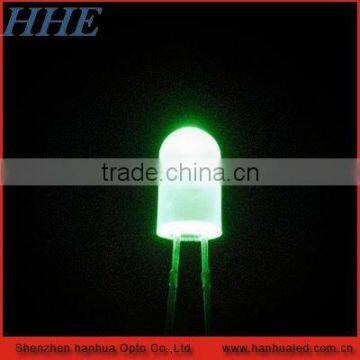 5mm Green Led Round Head Intensity 30000-40000mcd