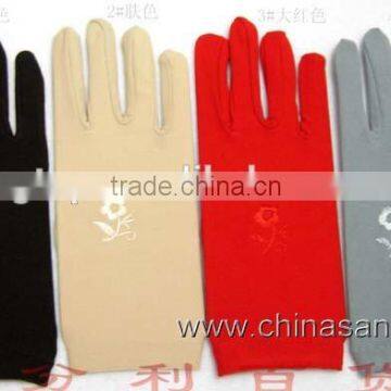 stretch spandex Gloves Wedding bridal glove