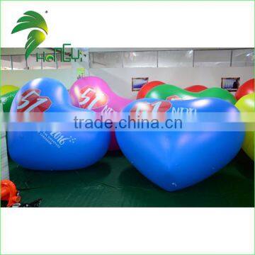 Hot Sale Giant Inflatable Heart Balloon / PVC Promotional Inflatable Heart Balloon