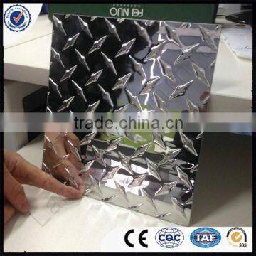 6082 T6 Aluminum Tread/Checker Plate for Making Bus /Boat /Trailer /Truck