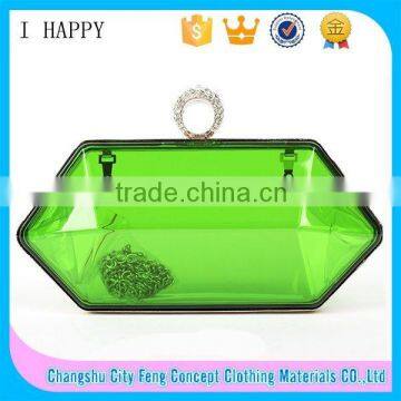 Hot Sale Clear Acrylic Evening Clutch Bag