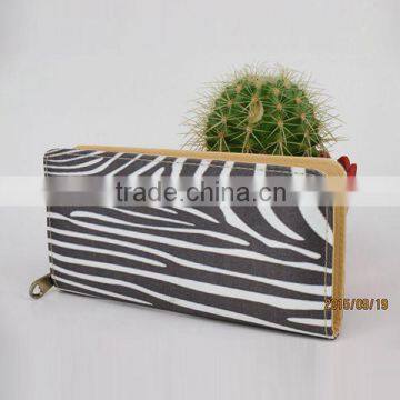 Fancy Ladies Zebra Purse