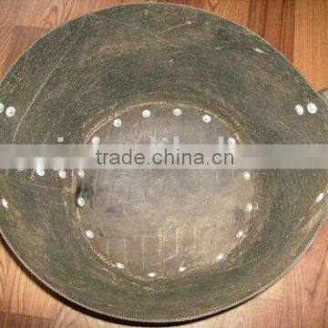 recycled rubber bucket,tire bucket,flexible rubber bucket,Firewood basket