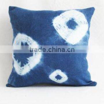 Indian Handmade Tie-Dye Cotton Shibori Cushion Cover ,Pillow Cover ,Custom Design,Drop Shipping