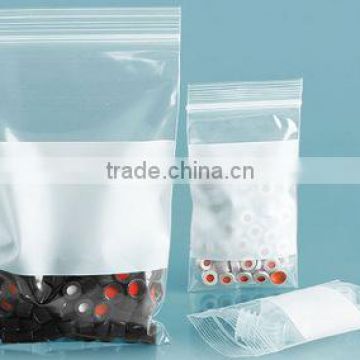 plastic packing zip bag poly material