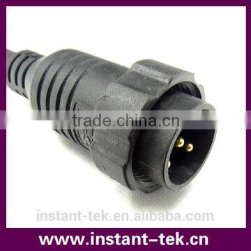 INST 2pin 3pin 4pin 5pin 50A male female waterproof M36 connector ip67
