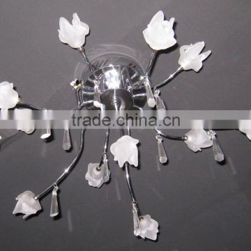 Hot sale european style glass modern LED ceiling lamp