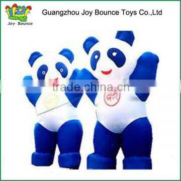 Qute Inflatable giant Cartoons Panda mascot inflatable moving cartoon
