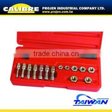 CALIBRE 15pc Tap and Die Set Metric Rethreader Set Metric Rethreader kit