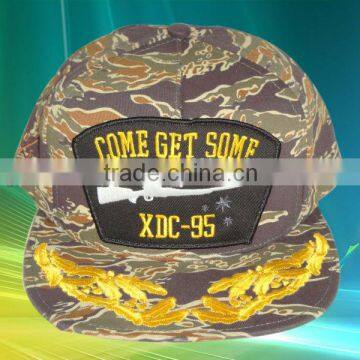 customize 3d embroidery snapback hat cap