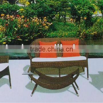 2014 new design outdoor garden rattan furniture sofa set