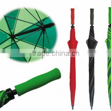 straight manual open promotion golf umbrella