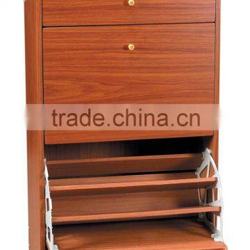 wooden shoe storage cabinet closed shoe rack