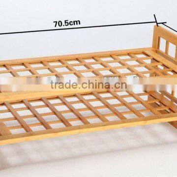 solid bamboo shoe rack