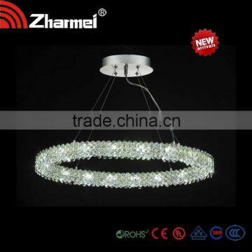 Chrome ring shaped LED pendant lamp,pendant light