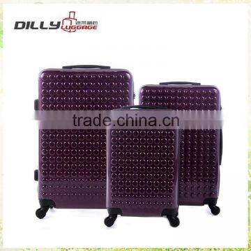 abs trolley case, travel luggage set, abs suitcase