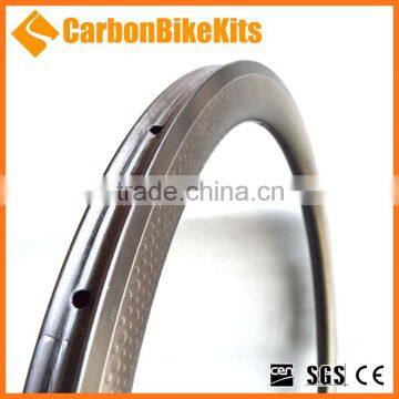CBK Aero Design 45mm Deep 700c Road Racing Bike Dimple Carbon Rims Tubular
