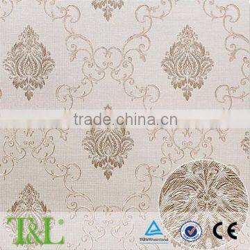 Light embossed new design Vinyl wallpaper