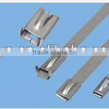 UK bestseller 4.6*1000mm Ball self-lock type stainless steel cable ties