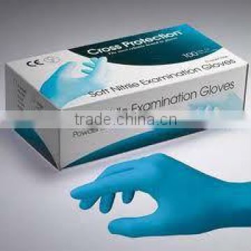 disposable nitrile gloves for medical examination powder free