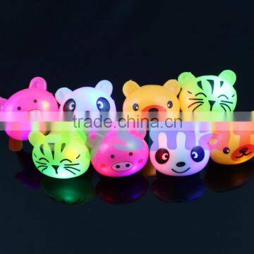 Flashing Emoji LED finger Rings Bright Led Flashing Rings