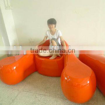 Unique fibreglass furniture for Shopping Mall / interior design creative outdoor bubble seat