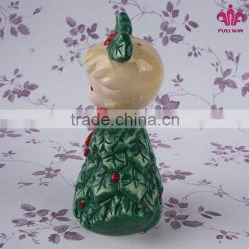 Little Girl Shaped Salt and Pepper Shakers Spice Bottle Shaker photo-3