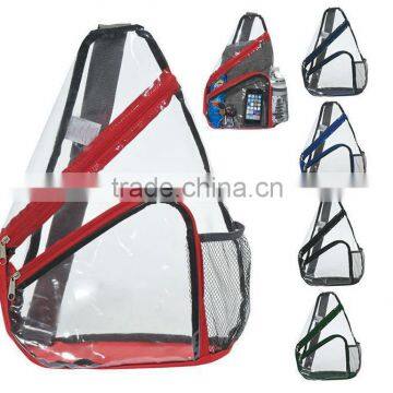 PVC Hot Bag Backpack Clean PVC bag Transparent Bag Sling bag