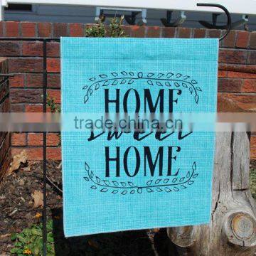 Wholesale garden burlap flags monogrammed cheap garden flags