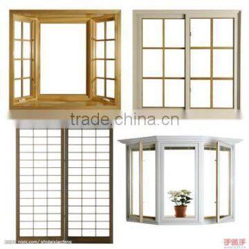 pvc window profile with different color