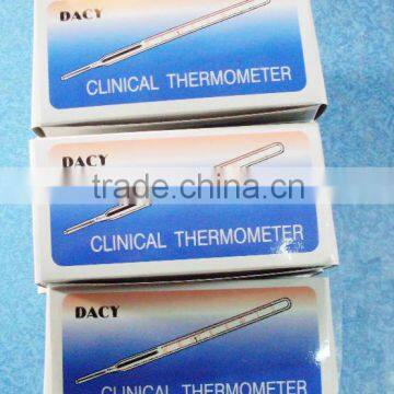 High Quality Good Price Medical Glass Mercury Armpit Clinical Thermometer DT-11C